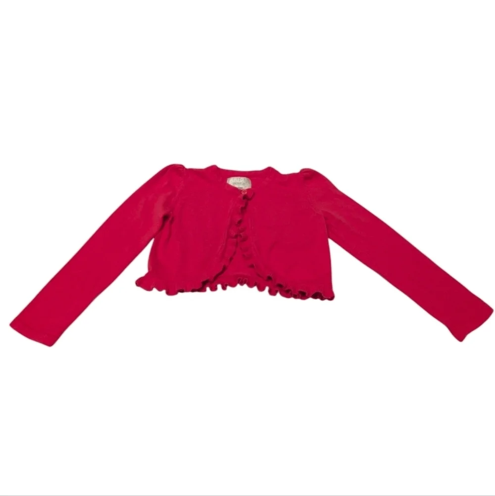 Dress Up By Gymboree Girls Pink Cardigan Size 4T
